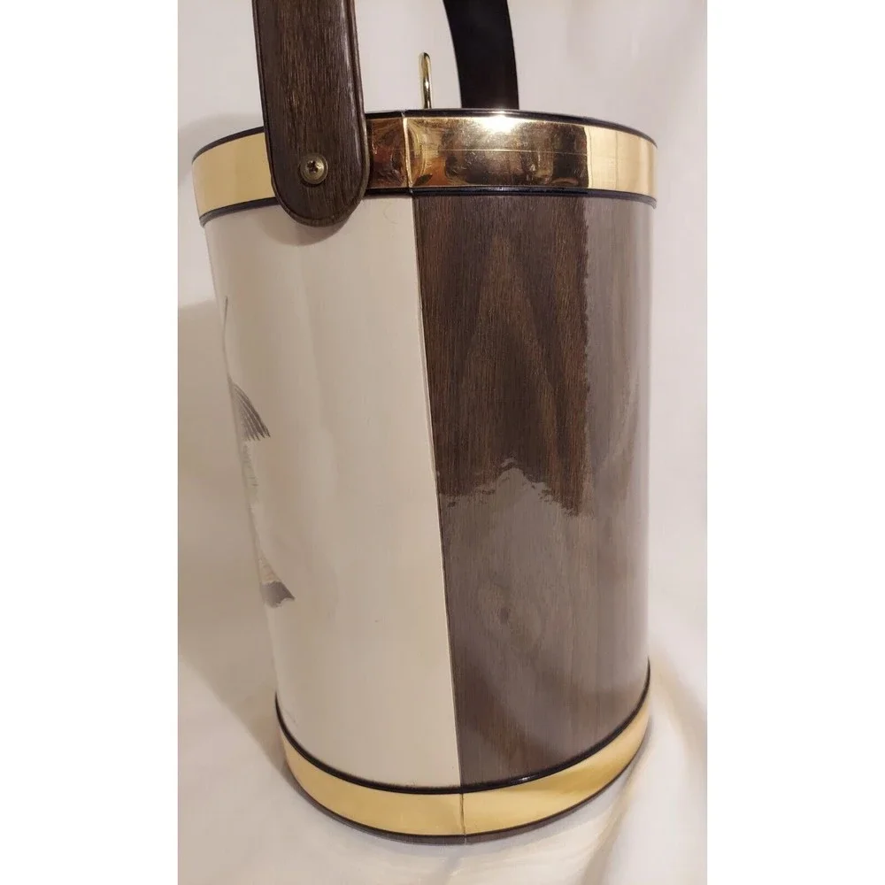 W. D. Gaither Grouse Ice Bucket Vintage game birds hunting lodge cabin man cave